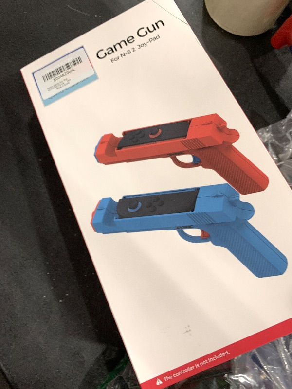 Photo 1 of FASTSNAIL 2 Pack Gun Controller for Nintendo Switch 2 Joypad, Dual Trigger Shooting Gun Grip with Anti-Slip Design for Joycon2, for Big Buck Hunter, for House of the Dead & More (Not for Switch 1)