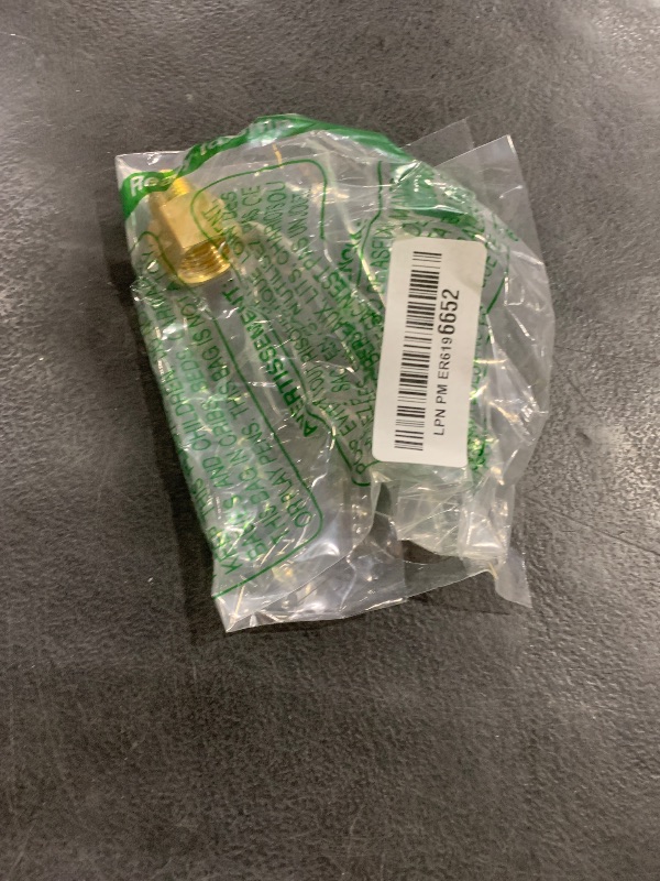 Photo 1 of MENSI 1/4" Female Pipe NPT x 1/4" Inverted Male Flare?7/16-24UNF? Brass Convert Adapter Fitting Components For RV Propane Pigtail Hose Pack of 2