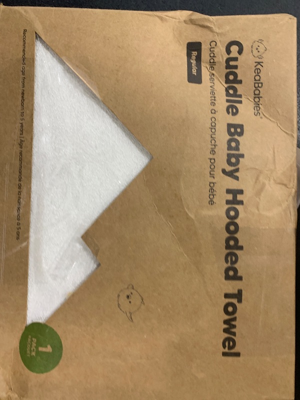 Photo 1 of KeaBabies Hooded Baby Towel for Newborn - Viscose Derived from Bamboo Large Baby Bath Towels with Hood for Boys, Girls, Toddler, Extra Absorbent & Soft Newborn Bath Essentials (Lamb)