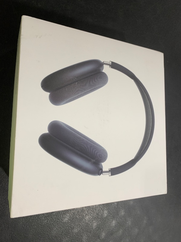 Photo 1 of Apple AirPods Max Wireless Over-Ear Headphones, Pro-Level Active Noise Cancellation, Transparency Mode, Personalized Spatial Audio, USB-C Charging, Bluetooth Headphones for iPhone - Midnight