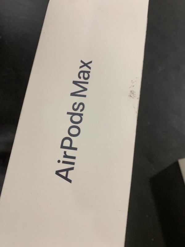 Photo 1 of Apple AirPods Max Wireless Over-Ear Headphones, Pro-Level Active Noise Cancellation, Transparency Mode, Personalized Spatial Audio, USB-C Charging, Bluetooth Headphones for iPhone - Midnight