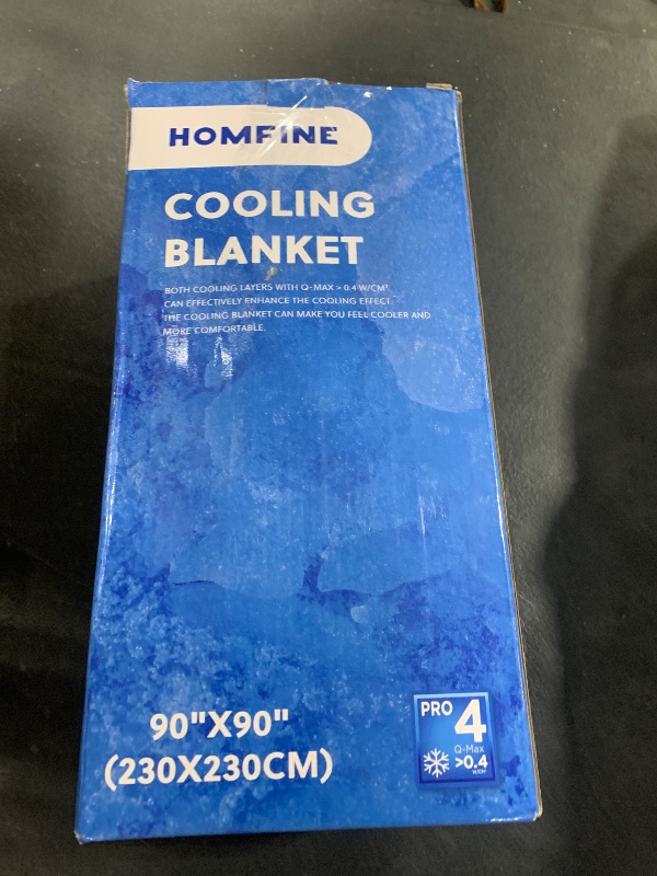 Photo 1 of HOMFINE Cooling Blankets for Hot Sleepers - Summer Blanket Thin Lightweight Breathable Soft Double Side Enhanced Cooling for Bed Couch Sofa, Keep Cool for Night Sweats (Beige, 90 x 90 inches)