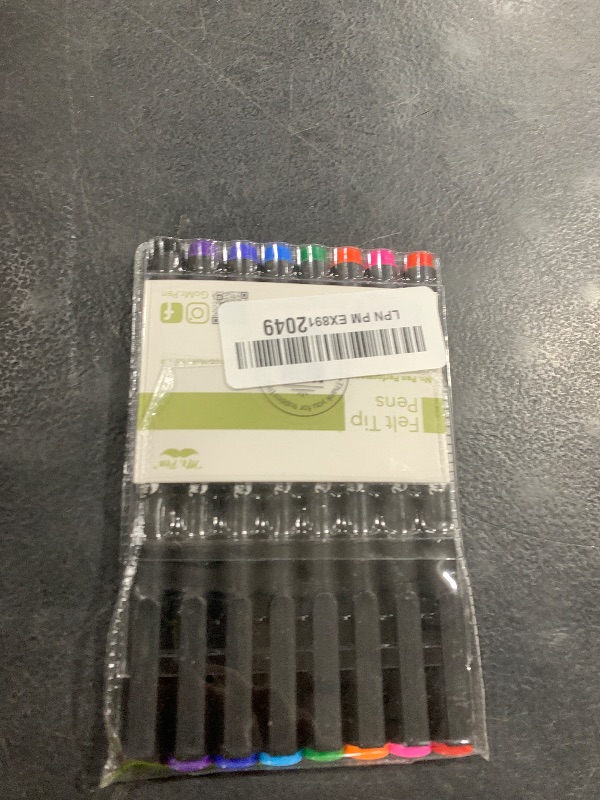 Photo 1 of Mr. Pen- Colorful Felt Tip Pens, 8 Pack, Fine Felt Tip Pens Fine Point