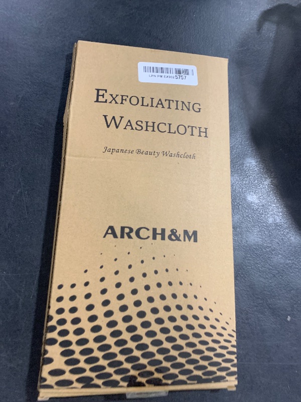 Photo 1 of ARCH&M Exfoliating Washcloth Body Scrubber Back Scrubber for Shower Japanese Beauty Washcloth Bath Wash Cloth Korean Exfoliation Luffah Towel Net Sponge Loofah Body Scrub 3 Pack