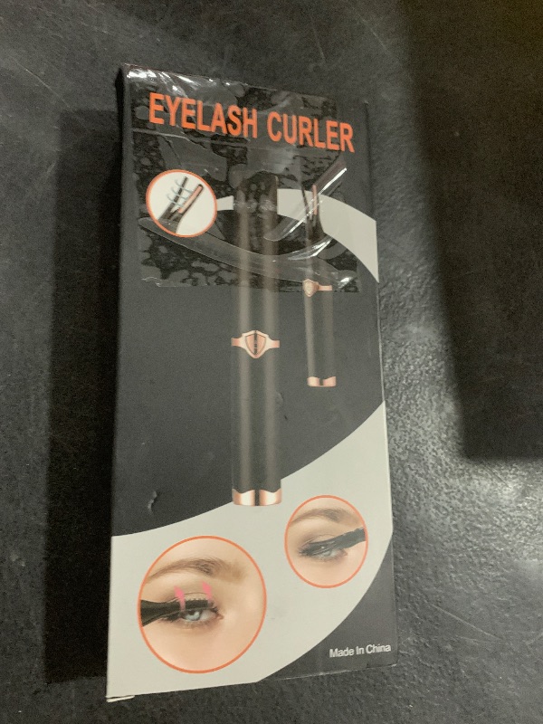 Photo 1 of Heated Eyelash Curler, 2-in-1 Clip-Type Design, 3 Temperature Modes, USB Rechargeable Electric Eyelash Curler, Natural Curling 24H Long-Lasting Curl, Gift for Women & Girls, White-CD