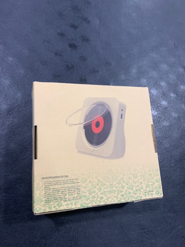 Photo 1 of MICOCIOUS CD Player Bluetooth Desktop CD Player with Speakers for Home Portable Music CD Players with RC, LED Display, FM Radio, Timer, Support Headphone/USB/TF/AUX Playback