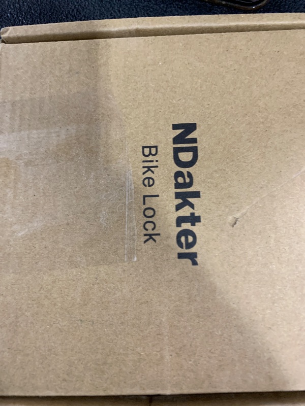 Photo 1 of NDakte Bike Lock, Extra Long Straight Cable Lock(6ft to 27ft) with Resettable Combination, Unique Male Narrow Designed to Especially Suitable for Kayak, Scooter and Paddle Boards Canoe Jet Ski