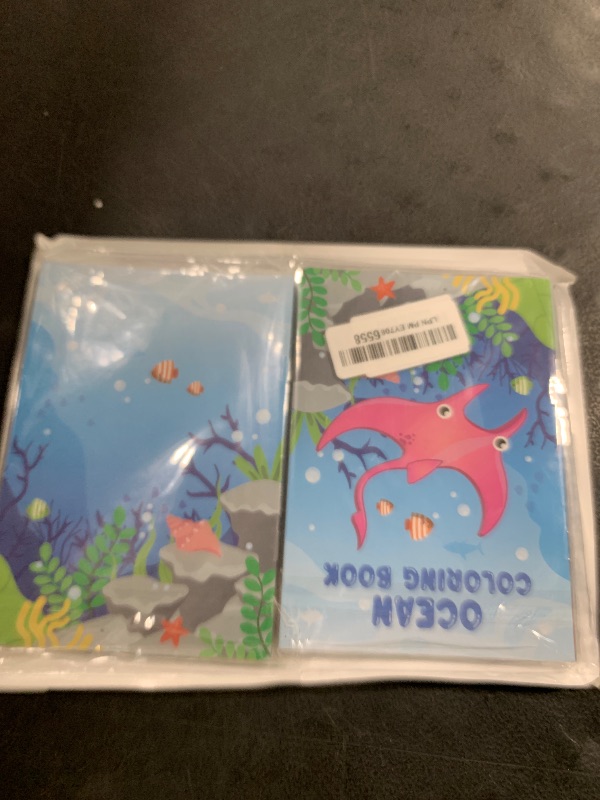 Photo 1 of BenLouis 24 Pcs Under the Sea Mini Coloring Books Kids Ocean Animals Party Favors Small Activity Books Bulk for Kids Mermaid Fish Birthday Birthday Goodie Bags Stuffers Return Gifts Classroom Travel