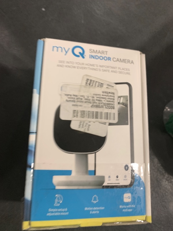 Photo 1 of Chamberlain myQ Smart Indoor Home Security Camera MYQ-C13AXXW