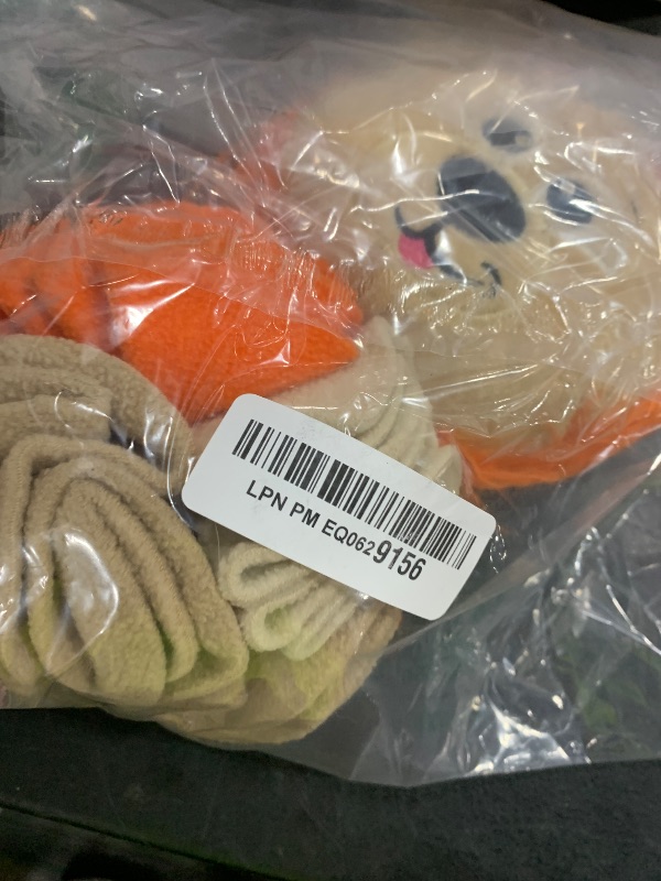 Photo 1 of Outward Hound by Nina Ottosson Stuff N' Snuffle Plush Snuffle Ball Dog Puzzle, Lion, Multicolored