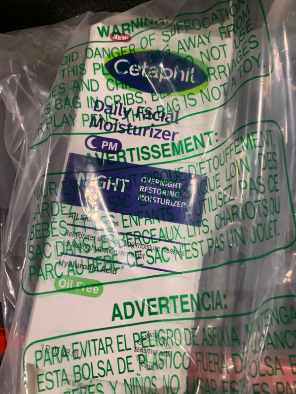 Photo 1 of Cetaphil Night Moisturizer for Face, Hydrating Facial Moisturizer with Hyaluronic Acid, For All Skin Types, Lightweight and Non-Comedogenic, Dermatologist Recommended for Sensitive Skin, 3oz