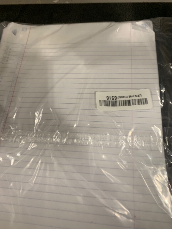Photo 1 of Five Star Loose Leaf Paper + Study App, College Ruled Filler Notebook Paper, Reinforced, Fights Ink Bleed, 8-1/2" x 11", 80 Sheets (170102)