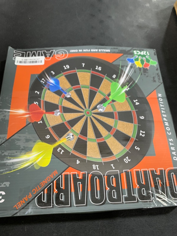 Photo 1 of Magnetic Dart Board for Kids - 12pcs Magnetic Darts, Indoor/Outdoor Kids Games and Party Games, Christmas Birthday Gifts Toys for 3-12 Year Old Boys