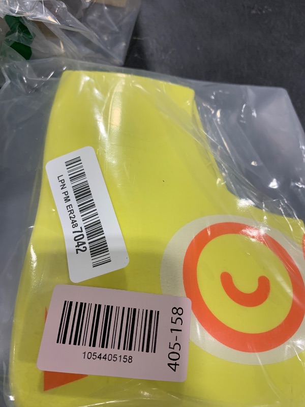 Photo 1 of Gimars Upgrade Folding 6 Large Non Slip Silicone Pads Travel Portable Reusable Toilet Potty Training Seat Covers Liners with Carry Bag for Babies, Toddlers and Kids, Yellow