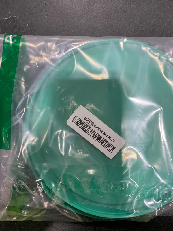 Photo 1 of Replacement Lids for Pyrex 6 & 7-Cup Glass Food Storage Container Bowls, 7.5-Inch Plastic Round Lids Covers fits Pyrex 7402-PC, Airtight & Leakproof (2-Pack, Turquoise)
