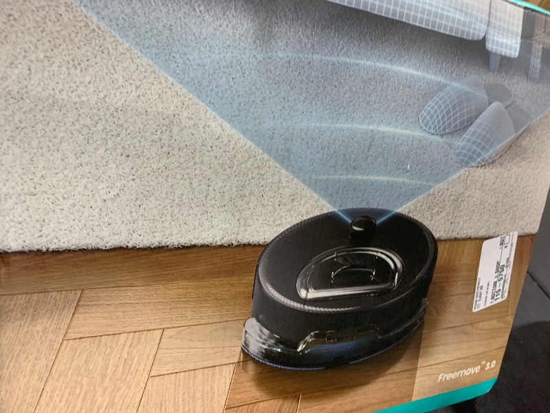 Photo 1 of Lefant LiDAR Robot Vacuum and Mop, Upgraded 190° PSD Obstacle Avoidance, 5000Pa Strong Suction, Multi-Floor Mapping, 150 Mins Runtime, WiFi/Alexa/APP/Watch, Pet Hair & Carpets, M330 Pro Grey