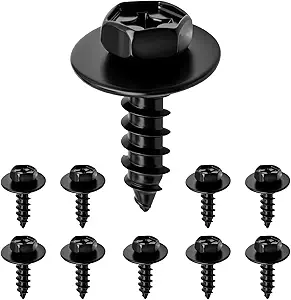 Photo 1 of 50PCS Bumper Cover Splash Shield Mud Guard Screw Bolt, Liner Screw Bolt Replacement for Toyota Lexus Camry Highlander RAV4, ES, GS, LS, RX, OEM:90159-60498
