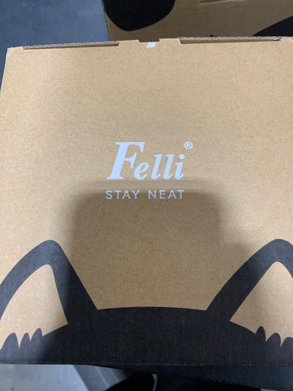 Photo 1 of Felli Oblik Pet Food Water Bowl Elevated Stainless Steel Feeder
