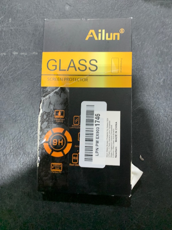 Photo 1 of Ailun Screen Protector for Galaxy S24 3 Pack + 3 Pack Camera Lens Tempered Glass Fingerprint Unlock Compatible 0.25mm Anti-Scratch Case Friendly Clear - HD