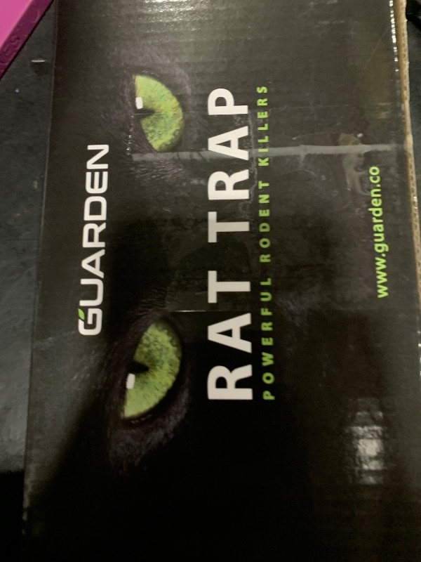 Photo 1 of Rat Trap Six Pack - Indoor and Outdoor Traps for Mice, Voles, Rats, Chipmunks - Easy to Set, Powerful Snap, Quick Kill - by Guarden