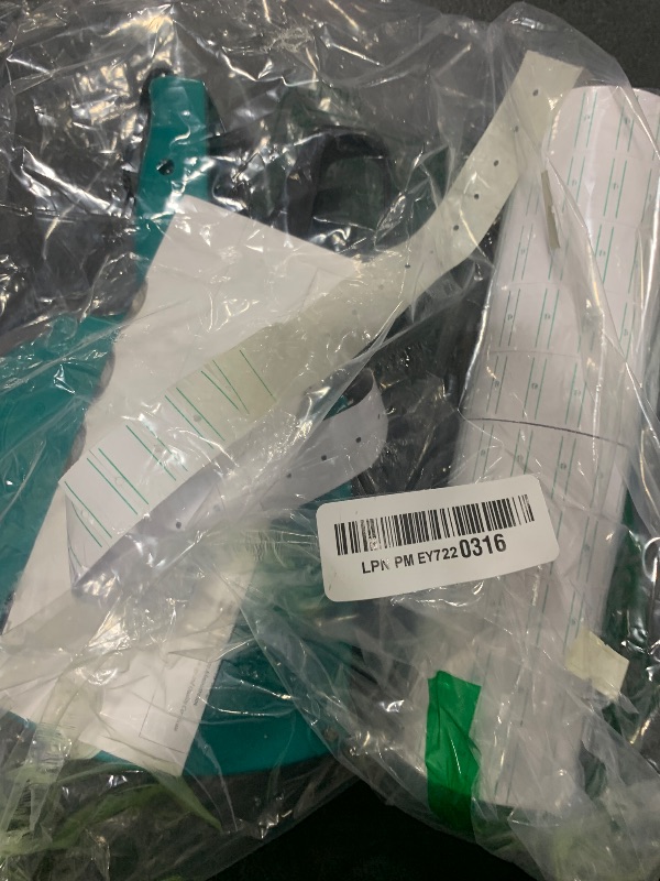 Photo 1 of KPX MX5500 Pricing Tag Gun with 5150 pcs Sticker Labels & Extra Inker, 8 Digits Tag Maker for Retail Shop, Grocery Store (Green)