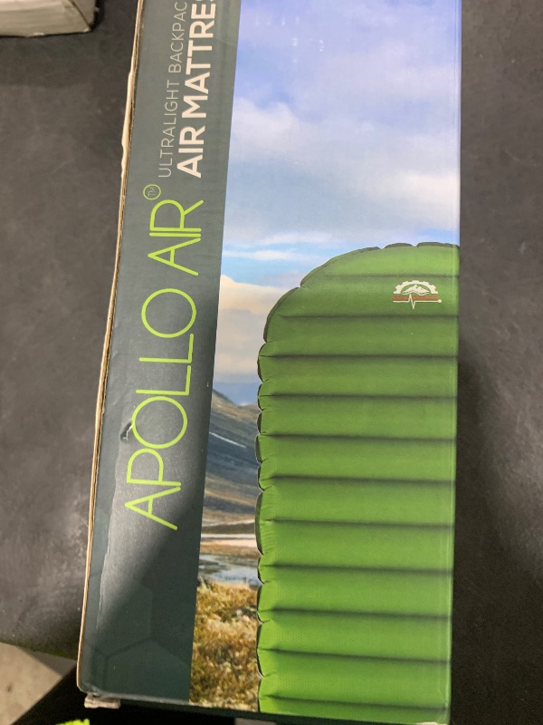 Photo 1 of Gear Doctors Ultralight 17oz Camping Sleeping pad ApolloAir - Compact, Warm 5.2 R-Value 4 Season Air Mattress, Perfect for Backpacking, Hiking - Lightweight Inflatable & Compact Sleep Pad