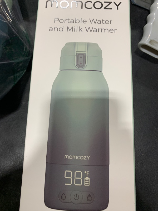 Photo 1 of Momcozy Portable Milk Warmer for Travel – Dual Heating Modes for Breast Milk & Water, Portable Bottle Warmer with Fast Heating & Long Battery Life, 17 Ounces Large Capacity to Meet Your All-Day Needs