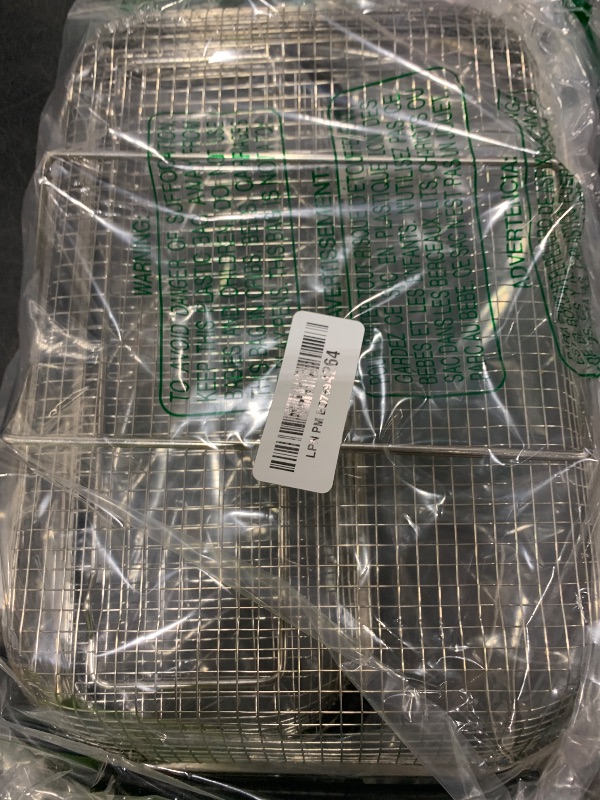 Photo 1 of Stainless steel drain basket 6 Quart Strainer Basket & Expandable Rubber Grip Handles - Strain, Drain, Rinse Fruits, Wash vegetables