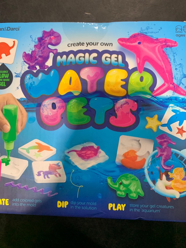 Photo 1 of Dan&Darci Aqua Fairy Water Gel Kit for Kids - Craft for Kids - Magic Elf Toy Kits - Waters Pets - DIY Squishy Maker - Make Your Own Squishies Toys Crafts for Boys & Girls Ages 6-12