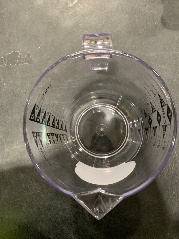Photo 1 of Chef Craft Select Plastic Measuring Cup, 4 Cup, Clear