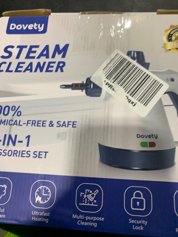 Photo 1 of Steam Cleaner, Pressurized Handheld Steam Cleaner for Home with 12pcs Accessories & Safety Lock, Multi-Surface & Powerful Home Use Steamer for Cleaning, Car, Bathroom, Shower, Window, Grime, Grease