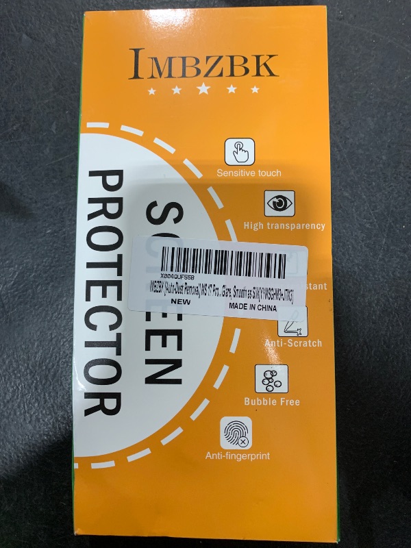 Photo 1 of IMBZBK [Auto-Dust Removal] 3 Pack Matte Screen Protector for iPhone 17 Pro [Military Grade] Accessories, Case Friendly Film, 3 Tempered Glass Camera Lens Protector, Anti-Glare, Smooth as Silk
