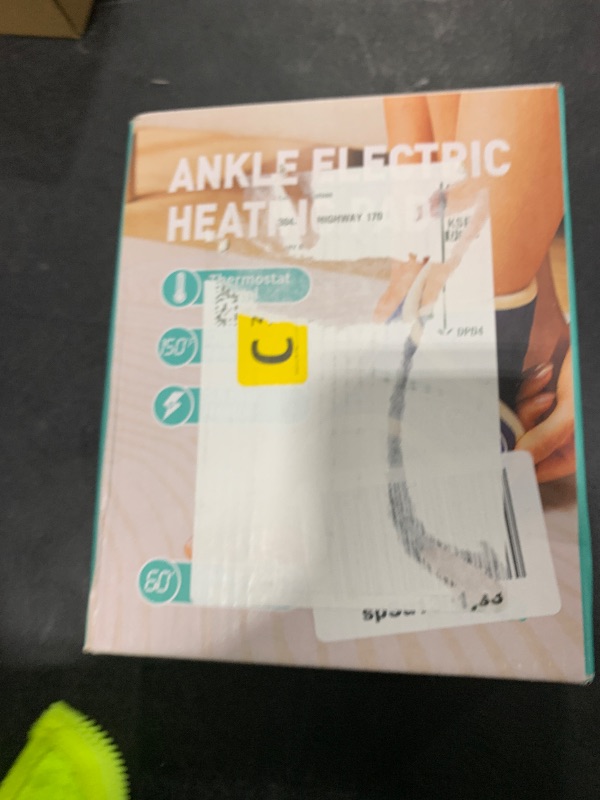 Photo 1 of CAMECO Electric Heating Pad for Achilles Tendinitis, Plantar Fasciitis - Auto Shut Off, Adjustable 86°F-158°F for Pain Relief