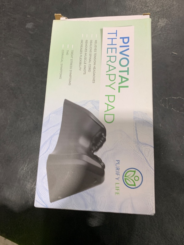 Photo 1 of Purify Life Occipital Release Tool for Pivotal Therapy and TMJ - Cervical Traction Pillow - Neck Stretcher and Shoulder Relaxer - Neck Traction Device for Spinal Alignment & Tension Headaches