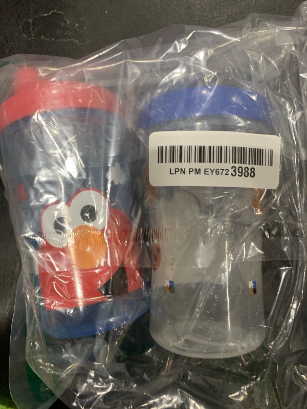 Photo 1 of NUK Sesame Street Hard Spout Cup, 10 Oz, 2 Pack – BPA Free, Spill Proof Sippy Cup
