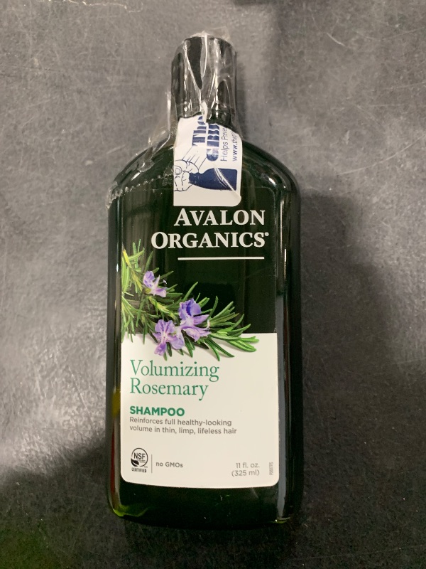 Photo 1 of Avalon Organics Shampoo, Volumizing Rosemary, 11 Oz