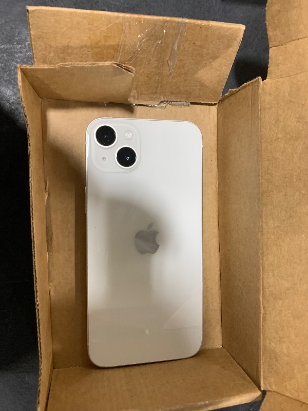 Photo 1 of Apple iPhone 14 Plus, 128GB, Starlight - Unlocked (Renewed)