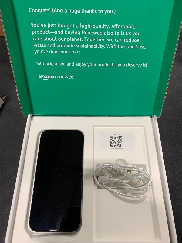 Photo 1 of Apple iPhone 16 Pro, US Version, 256GB, Black Titanium - Unlocked (Renewed Premium)