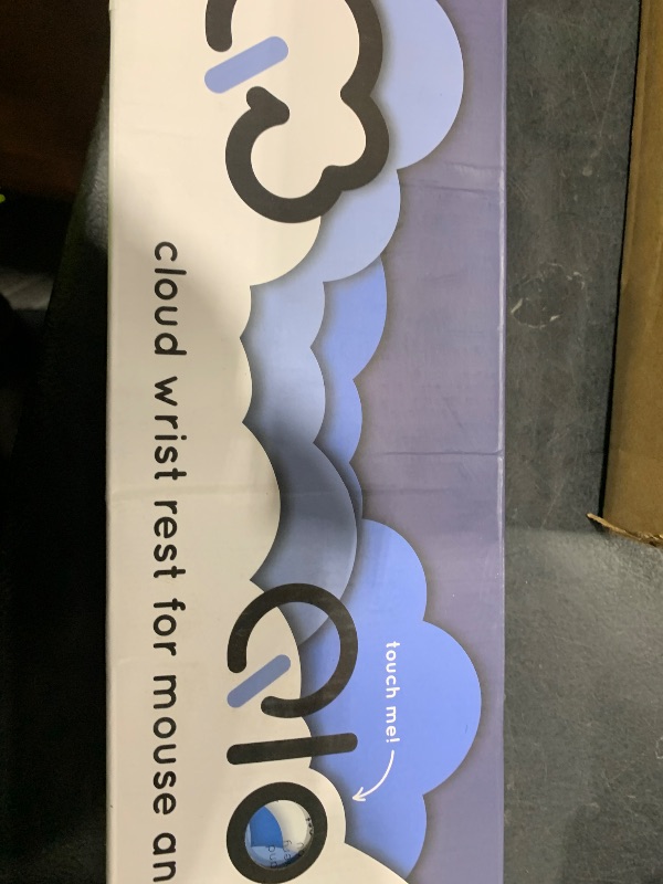 Photo 1 of Create-ables Qloud Cloud Wrist Rest Keyboard Wrist Rest for Computer Keyboard Pad, Cloud Keyboard Wrist Rest, Wrist Pad for Keyboard, Memory Foam, Non Slip Base, Comes with Mouse Pad - Beige