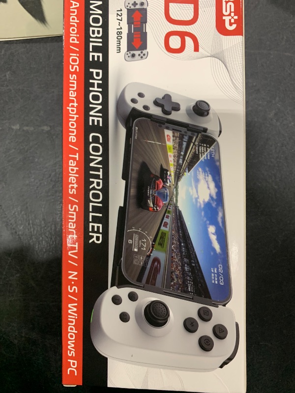 Photo 1 of arVin Mobile Gaming Controller for Android/iPhone/iPad/Tablet/PC/Switch/PS3/PS4, Wireless Gamepad with Hall Effect Joystick/Turbo/6-axis Gyro/Vibration/Play Xbox Cloud Gaming/PS Remote Play/Steam Link