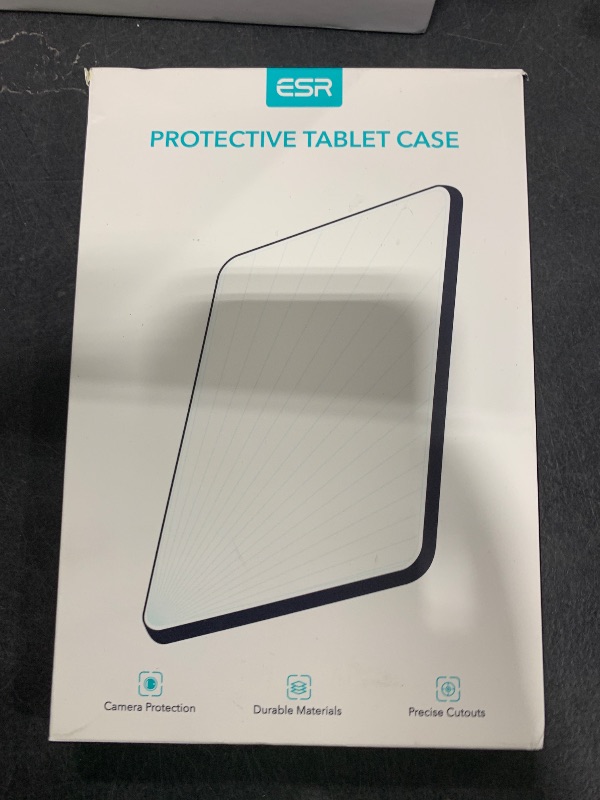 Photo 1 of ESR for iPad Mini 7 A17 Pro Case, iPad Mini 7th/6th Generation Case (2024/2021), Slim Trifold Two-Way Stand, Powerful Magnetic Attachment, Durable Protection, Supports Pencil Pro&Pencil(USB-C), Black