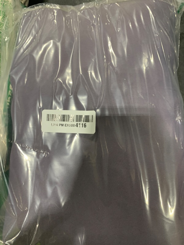 Photo 1 of NICETOWN Bedroom Curtains Room Darkening Draperies - Greyish Purple Room Darkening Drapes/Panels for Bedroom, Grommet Top 2-Pack, 52 x 63 inches Long, Thermal Insulated, Privacy Assured