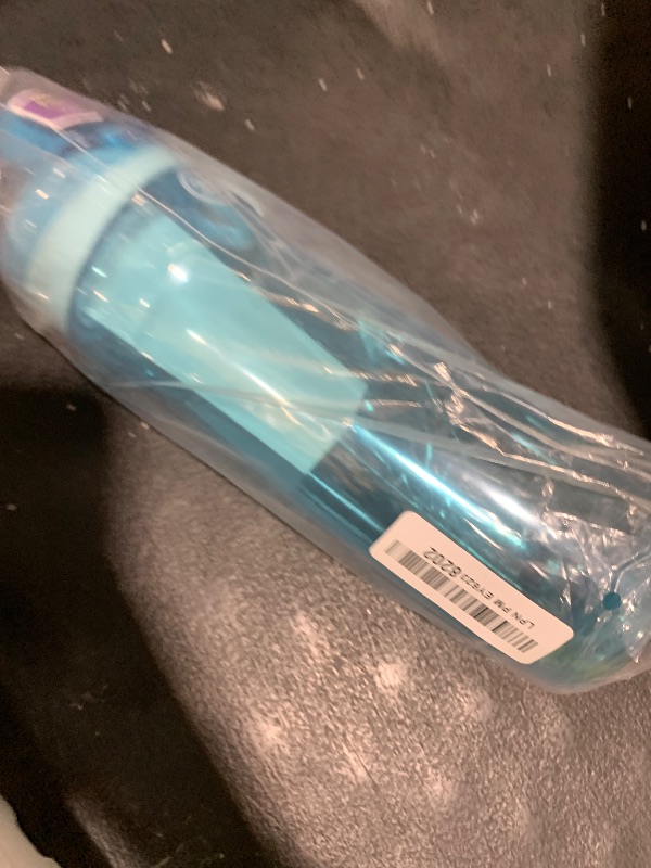 Photo 1 of Pogo BPA-Free Plastic Water Bottle with Chug Lid, Blue Atoll, 32 oz.