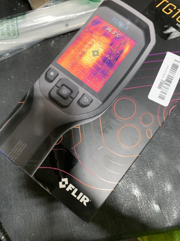 Photo 1 of FLIR TG165-X Thermal Imaging Camera with Bullseye Laser: Commercial Grade Infrared Camera for Building Inspection, HVAC and Electrical