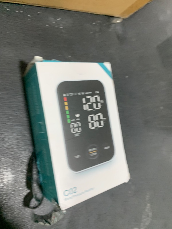 Photo 1 of Oklar Blood Pressure Monitor Upper Arm Monitors for Home Use BP Machine Sphygmomanometer with 2x120 Reading Memory Adjustable Arm Cuff 8.7"-15.7" Large Display with LED Background Light Storage Bag