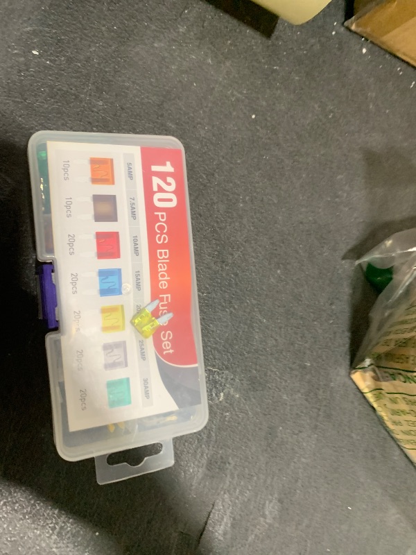 Photo 1 of Nilight 120Pcs Blade Fuses Assortment 5, 7.5, 10, 15, 20, 25, 30 AMP Regular Mini ATM/APM Blade Fuses for Cars Trucks Boats Automotives, 2 Years Warranty, Multicolor