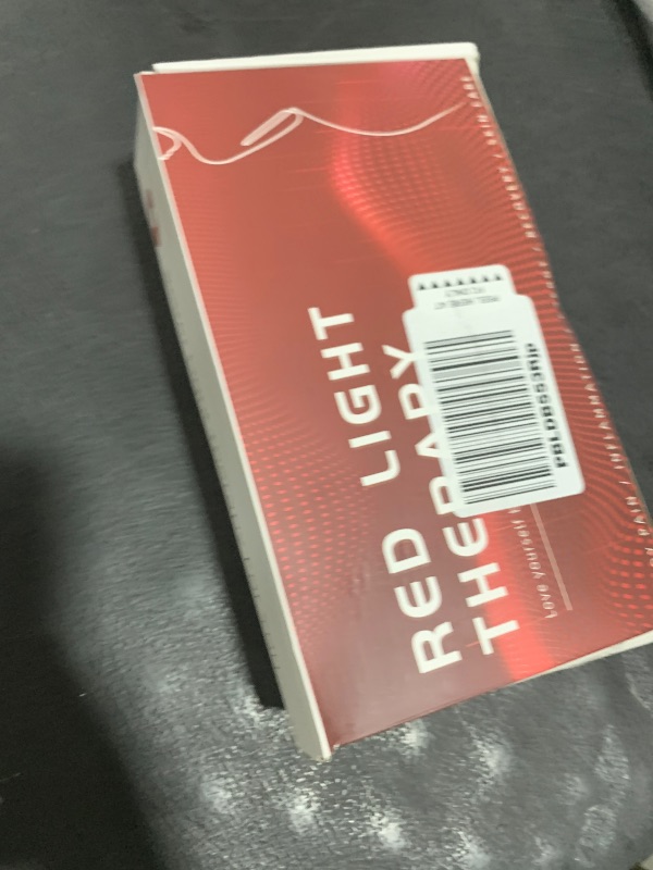 Photo 1 of Red Light Therapy Infrared Light Therapy Pad for Body Pain NIR Deep Therapy for Back Knee Hands Feet Relief Portable 660nm 850nm Home Heating Light Therapy Wrap Belt Gift for Women Men
