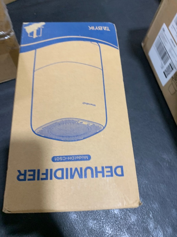 Photo 1 of Dehumidifier,TABYIK 35 OZ Small Dehumidifiers for Room for Home, Quiet with Auto Shut Off, Dehumidifiers for Bedroom (280 sq. ft), Bathroom, RV, Closet