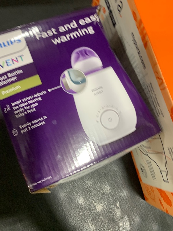 Photo 1 of Philips Avent Premium Fast Bottle Warmer, with Smart Temperature Control, Water Bath Technology, Automatic Shut-Off, Model SCF358
