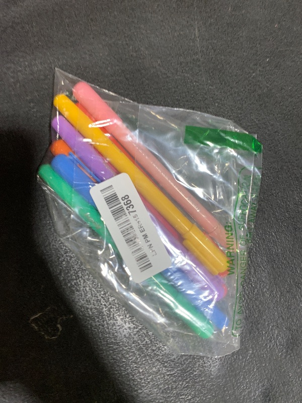 Photo 1 of AECHY 8PCS Curve Highlighter Pen for Note Taking, Dual Tip Pens with 8 Different Curve Shapes & 8 Colors Fine Lines, Colored Curve Pens Set for Kids Journaling Back to School Supplies